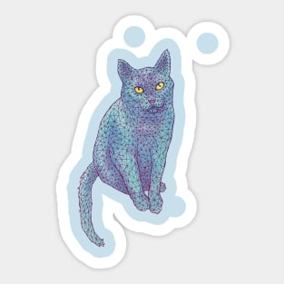 PolyCat Sticker